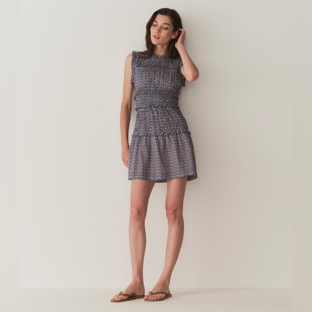 Doen Tracie Dress dahlia ikat XS NWT